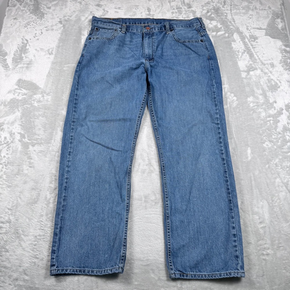 Levi's 569‎ Jeans Mens 36x30 Blue Medium Wash Straight Fit Relaxed Casual Denim